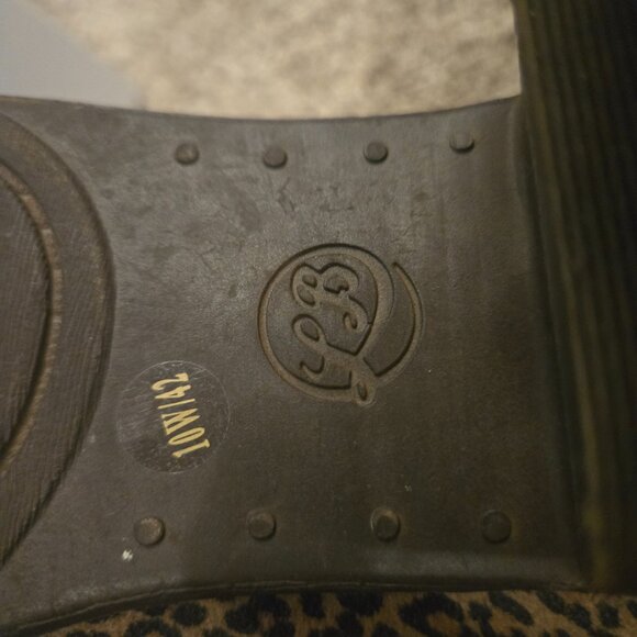 Lucky Brand Leopard Print Ankle Booties - Picture 7 of 7